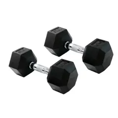 GENERICO - PACK DE 2 MANCUERNAS HEXAGONAL 10 KG