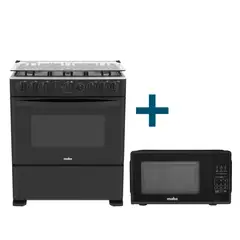 MABE - Combo cocina a gas 76cm +Horno microondas 20L