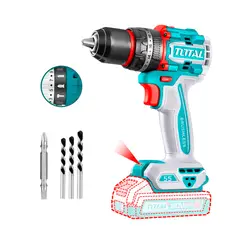 TOTAL TOOLS - Taladro Atornillador Percutor 20v Brushless Total Tidli205581