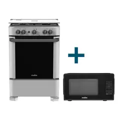 MABE - Combo Cocina a Gas 60cm +Horno microondas 20L