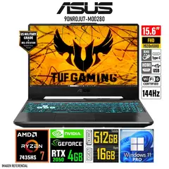 ASUS - Laptop TUF GAMING A15 15.6" FHD Ryzen 7-7435HS 16GB RAM 512GB SSD RTX 2050 4GB FA506NFR-HN014