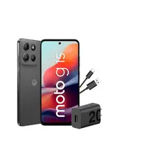 MOTOROLA - Celular Moto G15 4GB 128GB GRIS