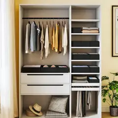 GENERICO - Set de 6 Organizadores de Ropa Interior Plegables para Cajón