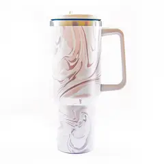 GENERICO - Vaso Tomatodo Quencher 1.2 L - Abstracto Rosa