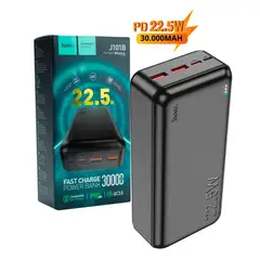 HOCO - Power Bank Hoco 30000mAh Bateria Portatil Carga Rápida 22-5W