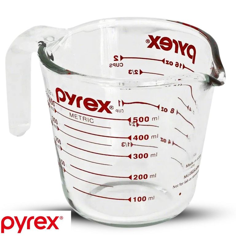 Taza Medida 0.5 Lt (2 Tz) - Pyrex