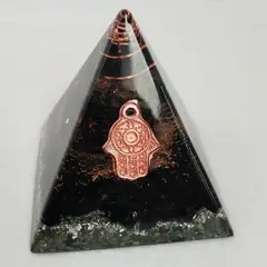 GENERICO - PIRAMIDE MEDIANO ORGONITA Y TURMALINA SANACION TRANSFORMACION