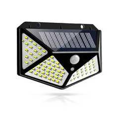 ULTRABYTE - Lampara solar con sensor y 100 leds