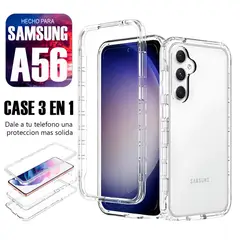 ASIA IMPORT - Case Triple es 3 en 1 Para Samsung A56