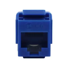 SATRA - 102010004 JACK RJ45 CAT6 Azul