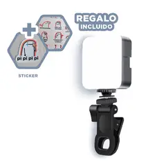 GENERICO - Pack12 Foco Recargable Portatil en Blanco Y+Regalo Stickers