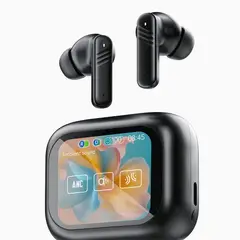 GENERICO - Audífonos Bluetooth Con Pantalla Led Y Cancelación De Ruido Color Negro