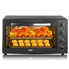 TRENDS - Horno Eléctrico RAF de 60L con Rostizador Multifuncional y Espacioso