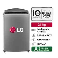 LG - LAVADORA - WT21VV6 21KG AI DD CARGA SUPERIOR