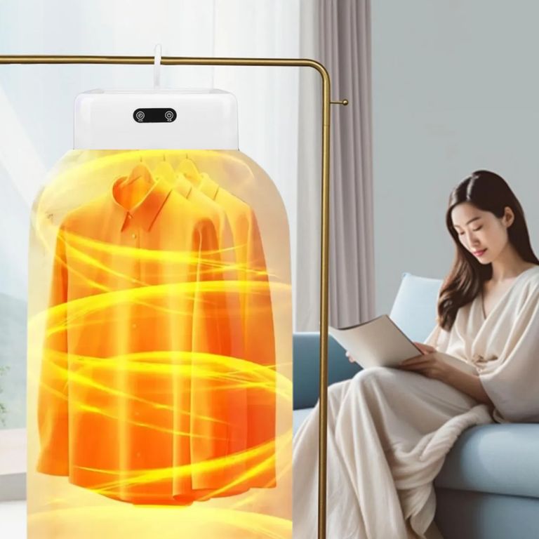 Secador De Ropa Portátil Eléctrica Plegable 10Kg