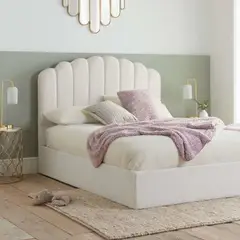 GENERICO - CAMA KING SIZE  “ESSEN IVORY” – MINIMALISMO FUNCIONAL Y ELEGANTE