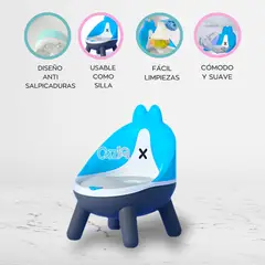 GENERICO - Asiento Bacinica «COMFY KID» Light Blue