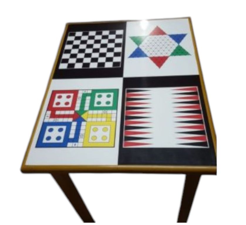 MESA DE JUEGOS EN MADERA 5 EN 1