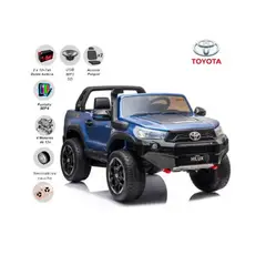 TOYOTA - Carro a Batería Toyota Licenciado para Niños «HILUX» Blue