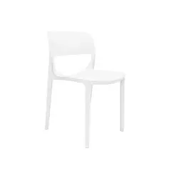 OFIDEAS - Silla De Comedor Happy Blanco