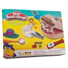 GENERICO - Juego Didáctico De Plastilina Dentista Amarillo