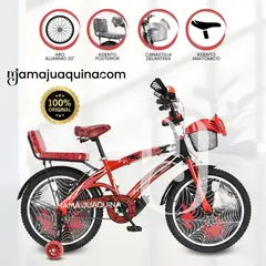 KINGDOM - Bicicleta Para Niño Aro 20 «SPIDER BIKE III» Red