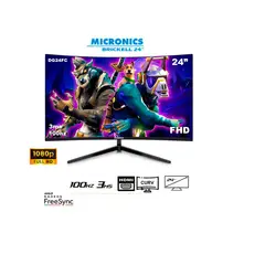 MICRONICS - Monitor GD24FC Curvo Brickell 24” 100hz FHD 1920 x 1080