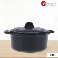 VICTORIA - Mini Olla de hierro Fundido Cocotte