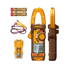 INGCO TOOLS - Multímetro Pinza Amperimétrica Digital Gancho Ingco Dcm62001