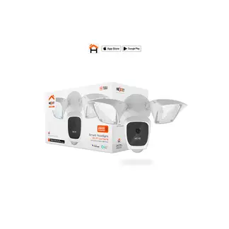 Nexxt Solutions - SMART CAMERA NEXXT CON LUCES Y SENSOR DE MOVIMIENTO PARA EXTERIOR