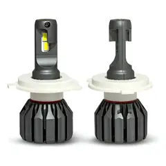 KOBO - Kit Focos Iron Led Ir100 Original H4 Alta Baja 30000lm