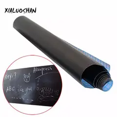 OEM - Pizarra didáctica negra 200cmx45cm adhesiva