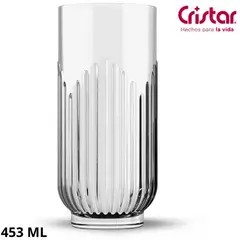 CRISTAR - Set de 6 Piezas Vaso Barcelona Bebidas-