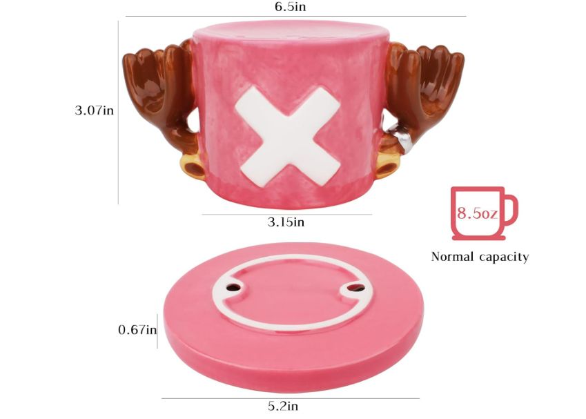 TAZA SOMBRERO CHOPPER - ONE PIECE