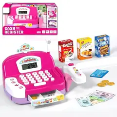 GENERICO - Caja Registradora Electrónica Infantil con Accesorios