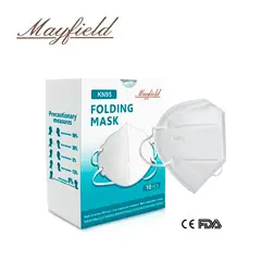 MAYFIELD - Mascarilla KN95 5 capas blanco caja*10und