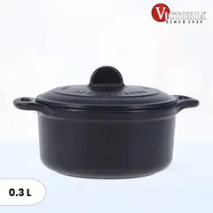 VICTORIA - Mini Olla de hierro Fundido Cocotte Victoria