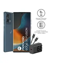 MOTOROLA - Celular Moto Edge 50 Fusion 8GB 256GB Verde Azulado