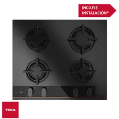 Teka - Cocina Empotrable a Gas 4 Hornillas 60cm Infinity G1 GBC 64-G1 GBA TEKA