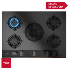 Teka - Cocina Empotrable a Gas 5 Hornillas 70cm Infinity G1 GBC 75-G1 GBA BM