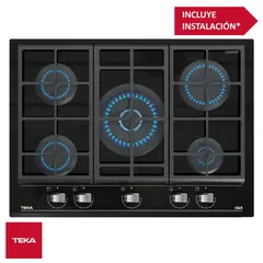 Teka - Cocina Empotrable a Gas 5 Hornillas 90cm GZC 75330 XBB