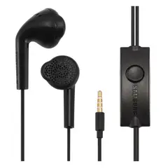 SAMSUNG - Audífonos Samsung Bass Jack Cableado C Micrófono - Negro