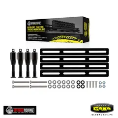 POWERED BY G4X4 GLOBAL 4 X 4 PE - KIT DE BRACKETS UNIVERSAL PARA MONTAR DE RAMPAS OFFROAD FISHING