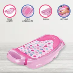 SUMMER - Bañera para Bebé SUMMER «SPISH SPLASH» Pink