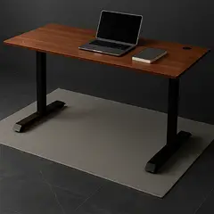 DREIZT - Escritorio Fijo 120x60 cm Caramelo FixDesk