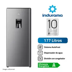 INDURAMA - Refrigeradora Top Mount Autofrost 177Lt RI-289D - Croma