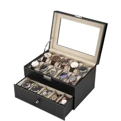 GENERICO - Organizador de 2 niveles para 20 Relojes