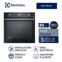 Electrolux - Horno Empotrable Eléctrico 80L OE8EL - Electrolux