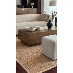 GENERICO - Alfombra Yute Decoghar Natural IC17308 180x280cm