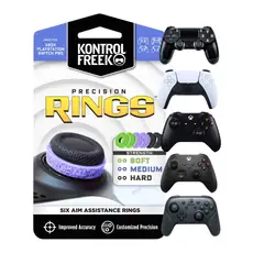 KONTROLFREEK - Anillos de Precisión 6 Anillos para PS4 PS5 Xbox Switch
